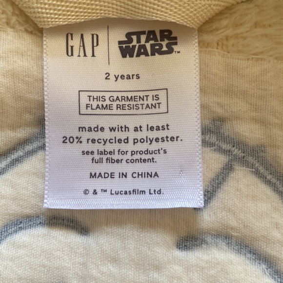 Gap Kids Yoda Bathrobe - Picture 5 of 5